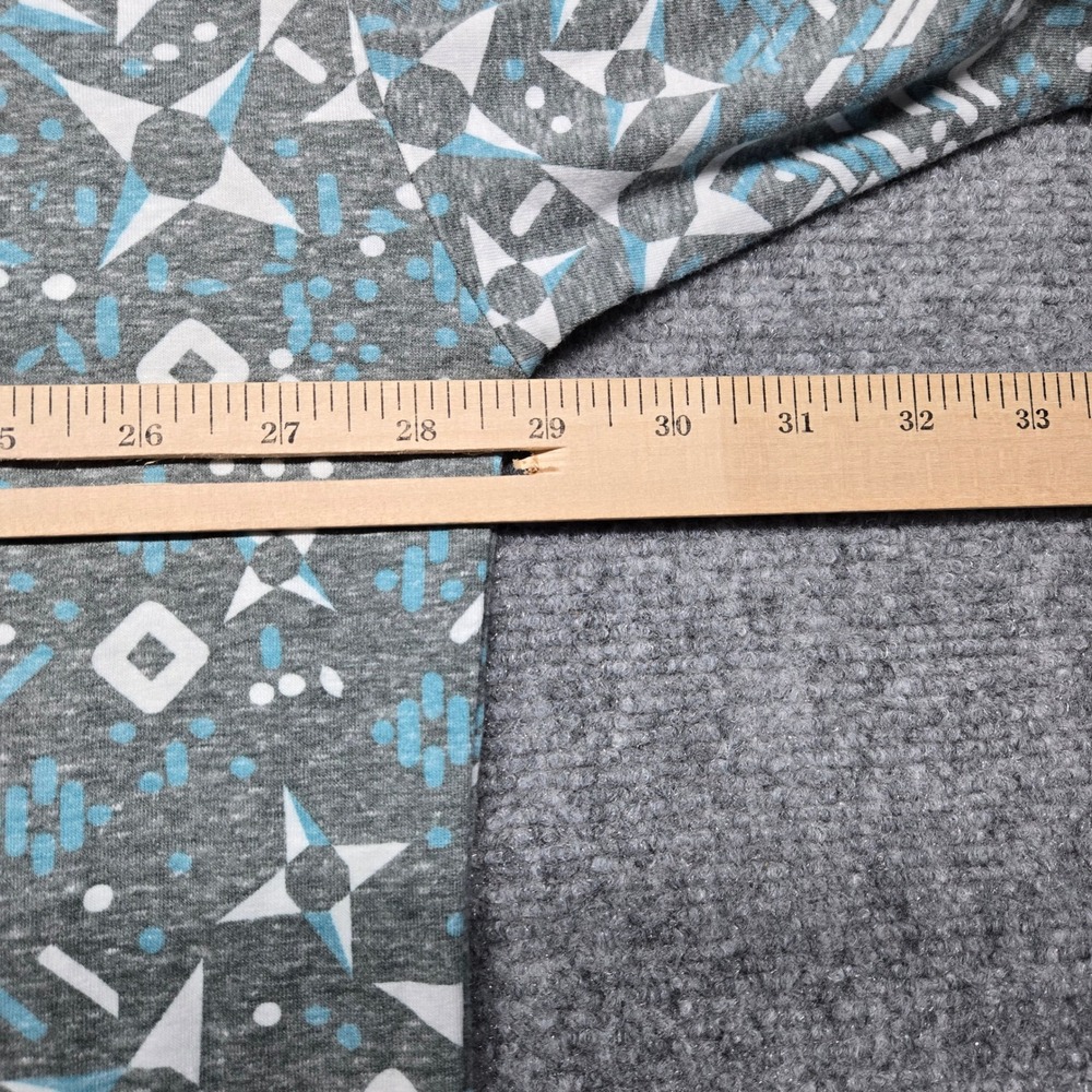 LulaRoe Irma Top Tunic Womens XL Geometric Print Round Neck Short Sleeve New - Picture 6 of 9